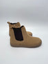 Pinocchio F1164 taupe combi chelsea boots met rits